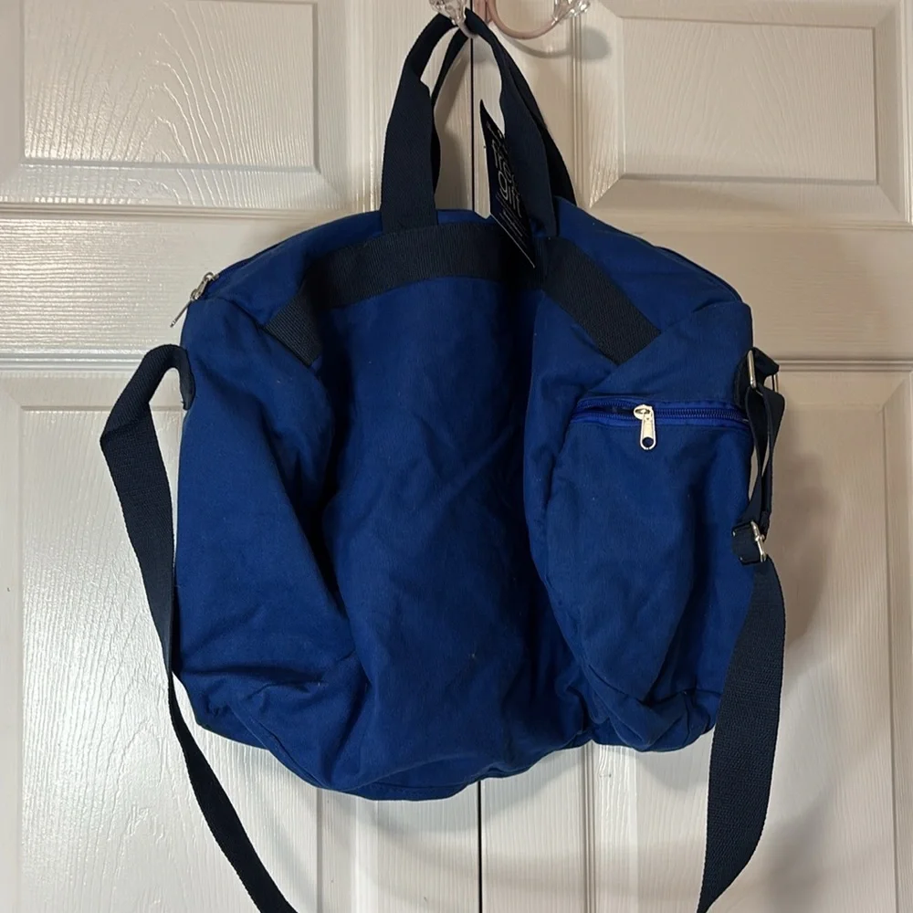 Tommy Bahama Blue Men's Canvas Bag 20”x 11.5 New with Tags